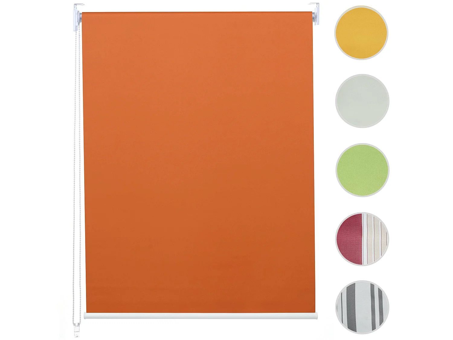 Store à enroulement MCW-D52 opaque,  orange