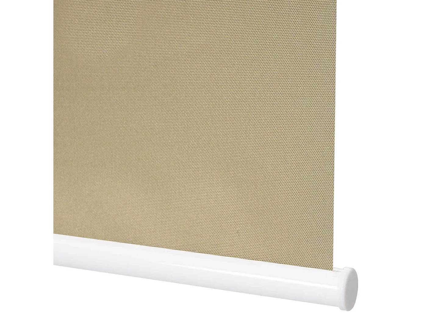 Rollo MCW-D52, Fensterrollo Seitenzugrollo Jalousie, 70x160cm Sonnenschutz Verdunkelung blickdicht, beige