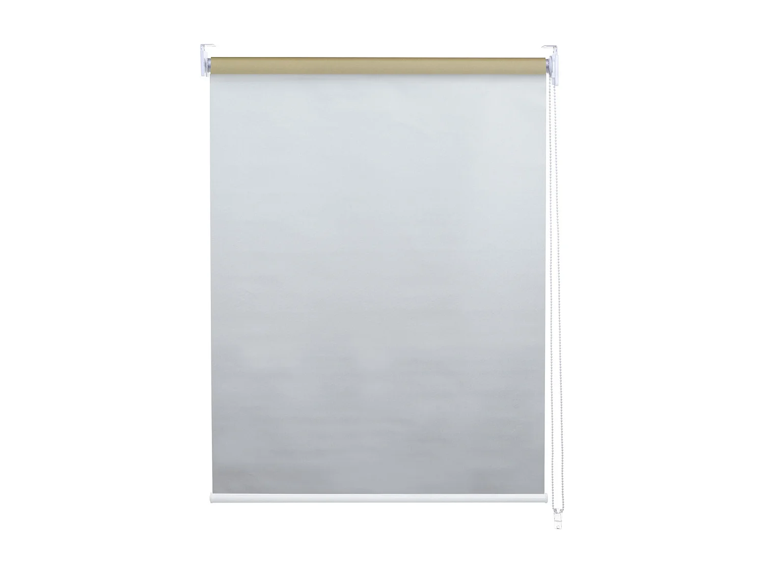 Rollo MCW-D52, Fensterrollo Seitenzugrollo Jalousie, 70x160cm Sonnenschutz Verdunkelung blickdicht, beige