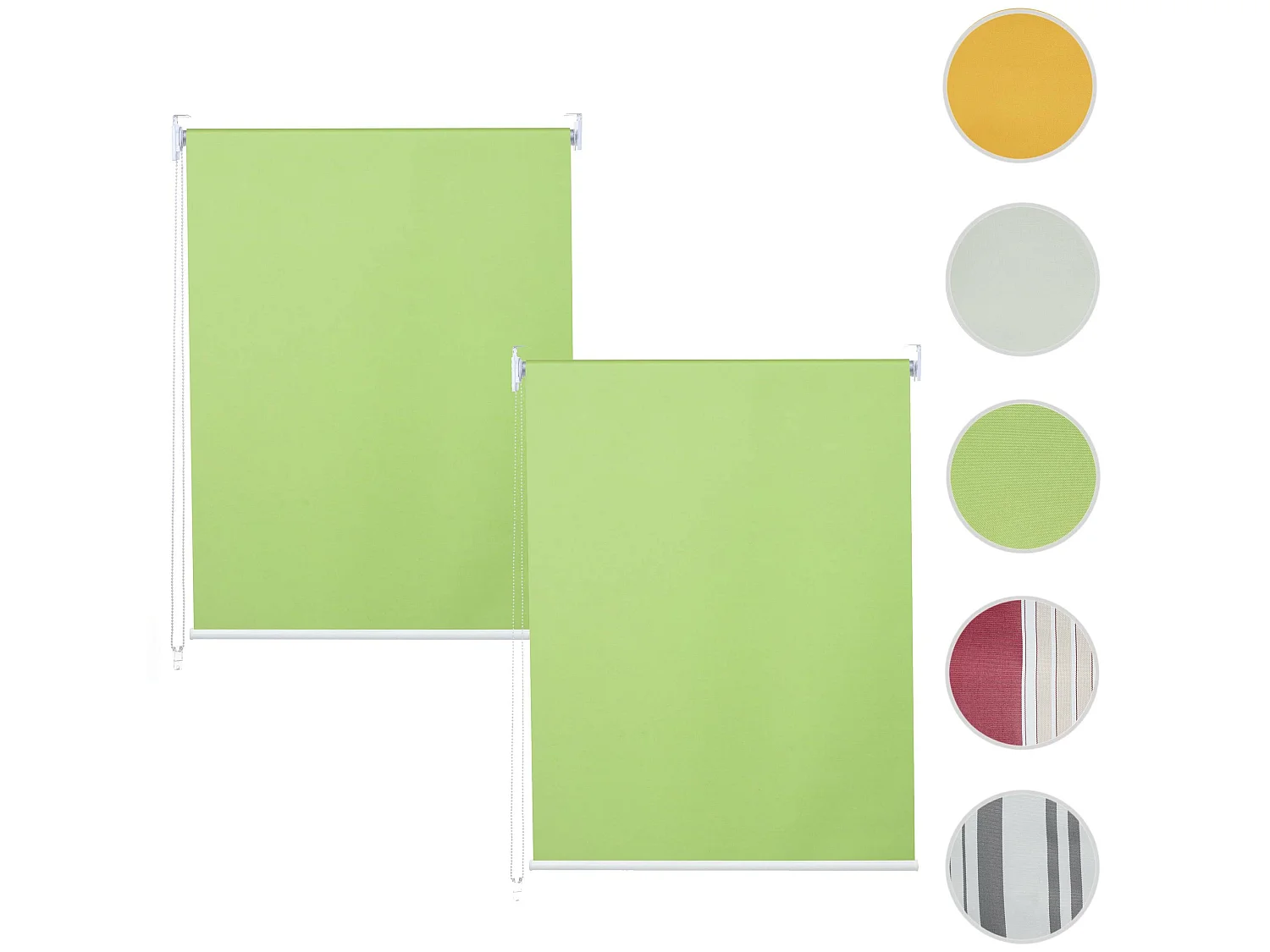 Store à enroulement MCW-D52 (set de 2),  vert clair