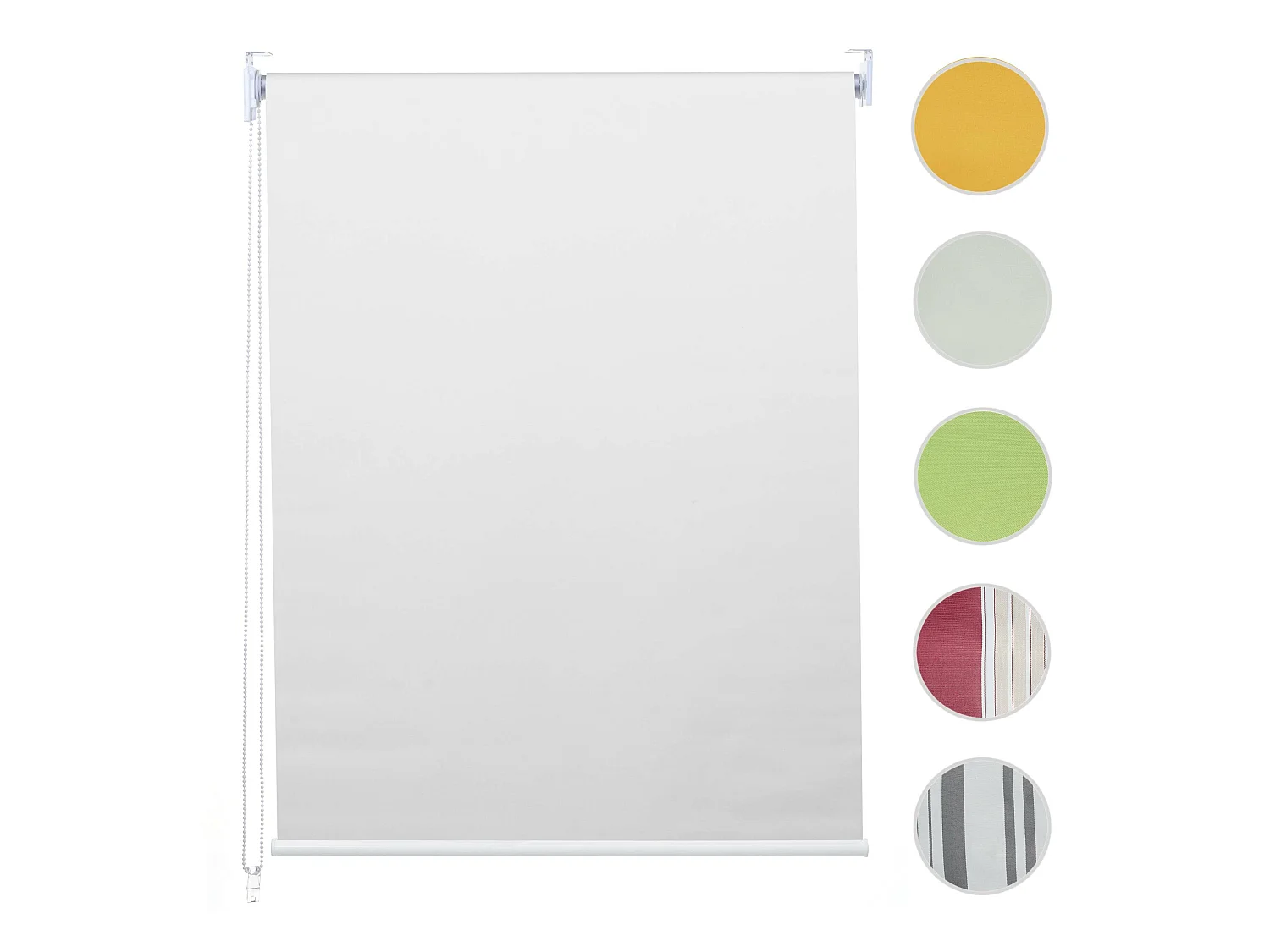 Store à enrouleur MCW-D52,  blanc