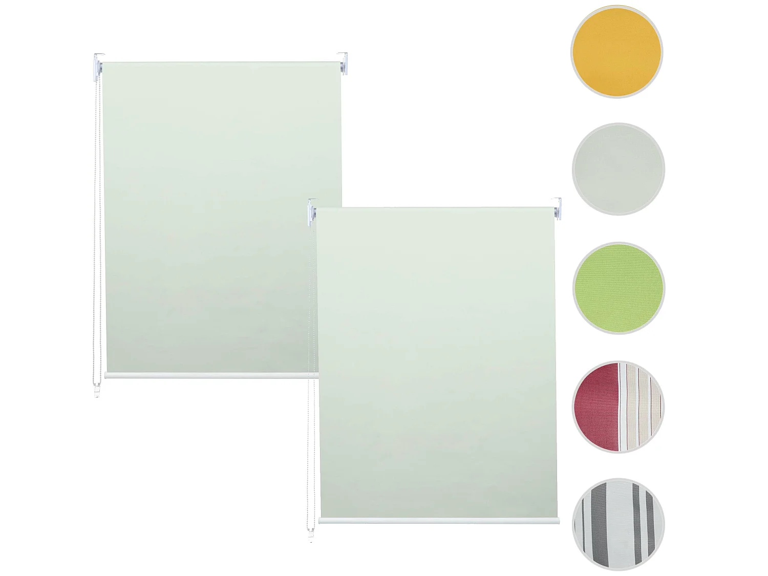 Store à enroulement MCW-D52 (set de 2),  crème