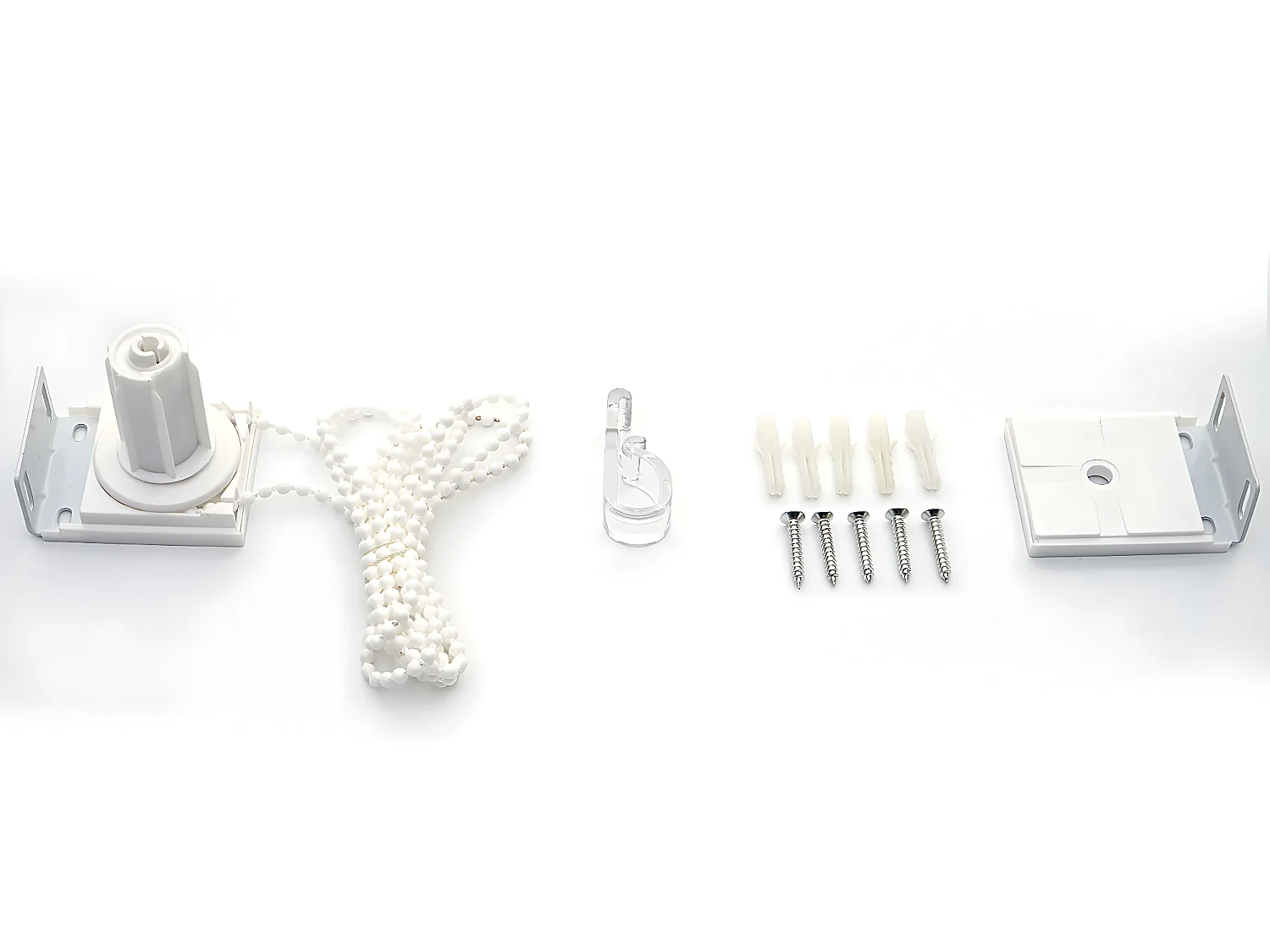 Estor enrollable MCW-D52 opaco,  blanco