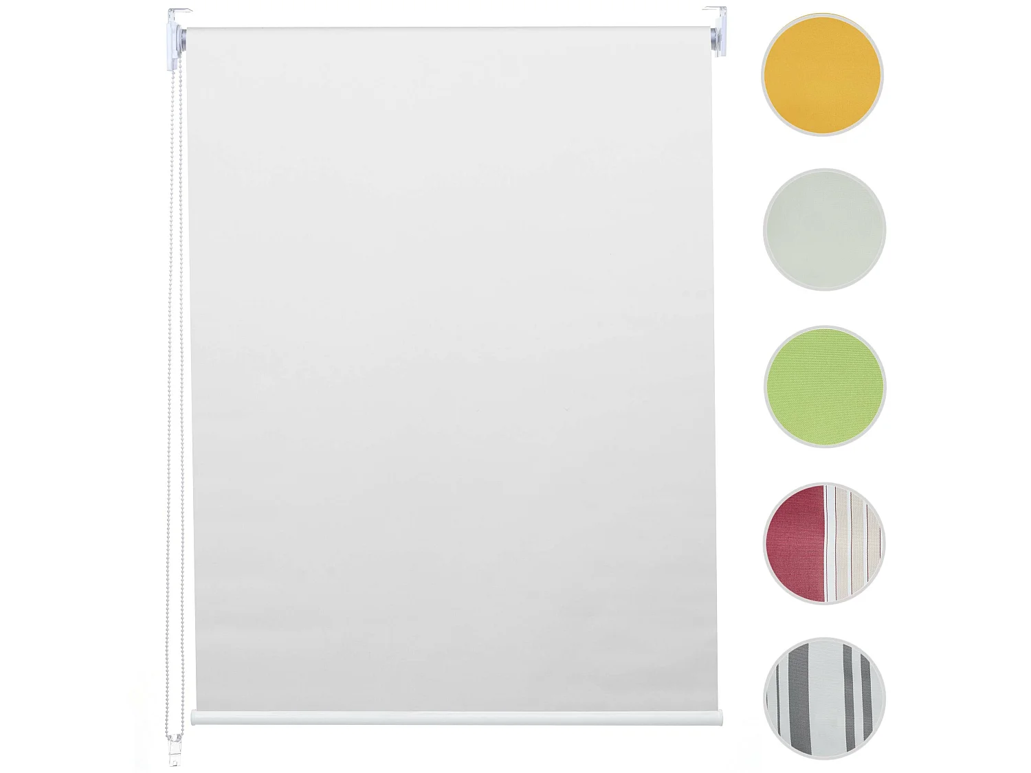 Estor enrollable MCW-D52 opaco,  blanco