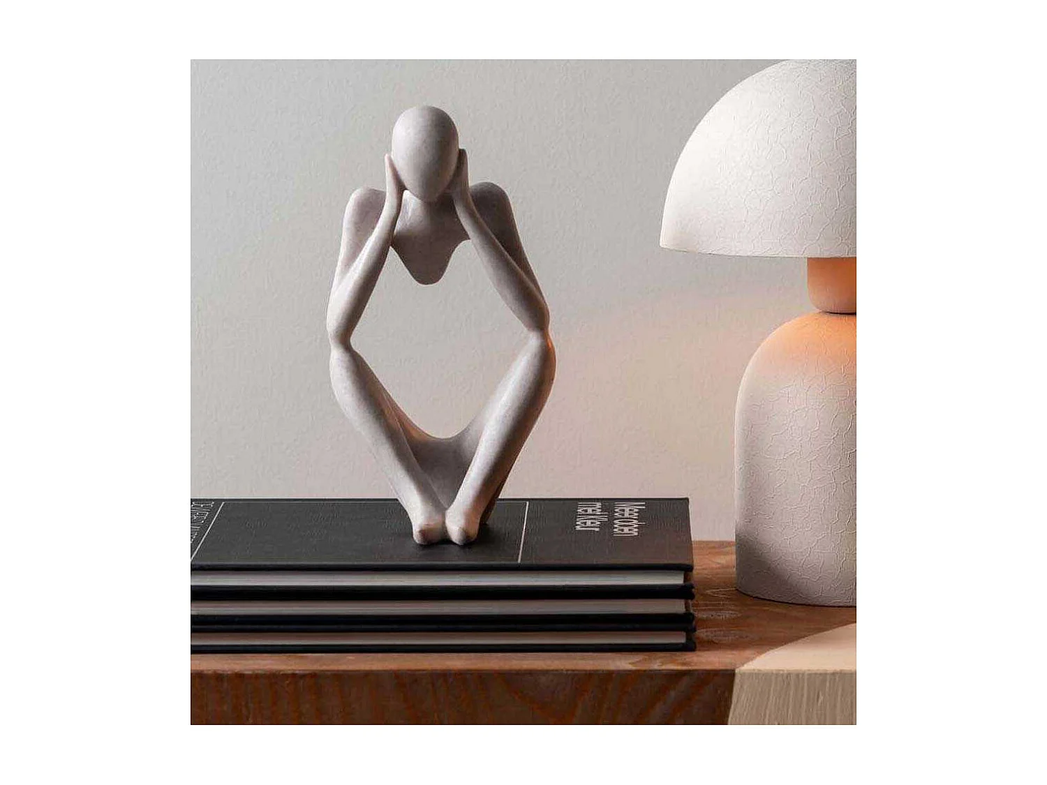 Statuette silhouette en polyrésine Dreaming