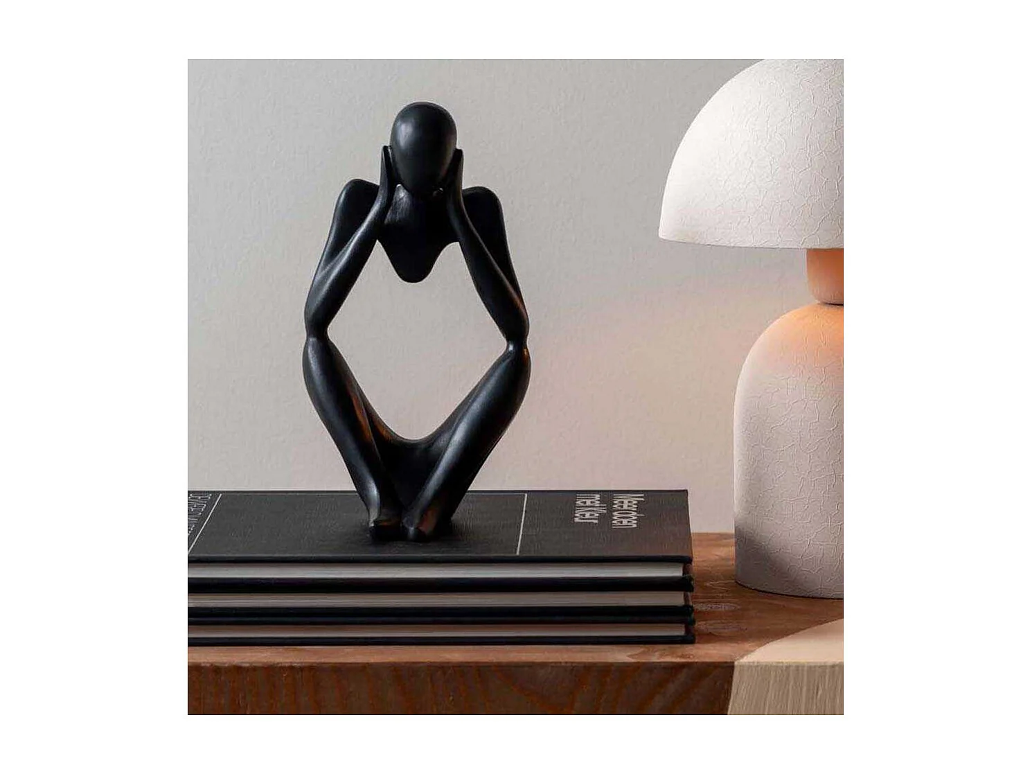 Statuette silhouette en polyrésine Dreaming