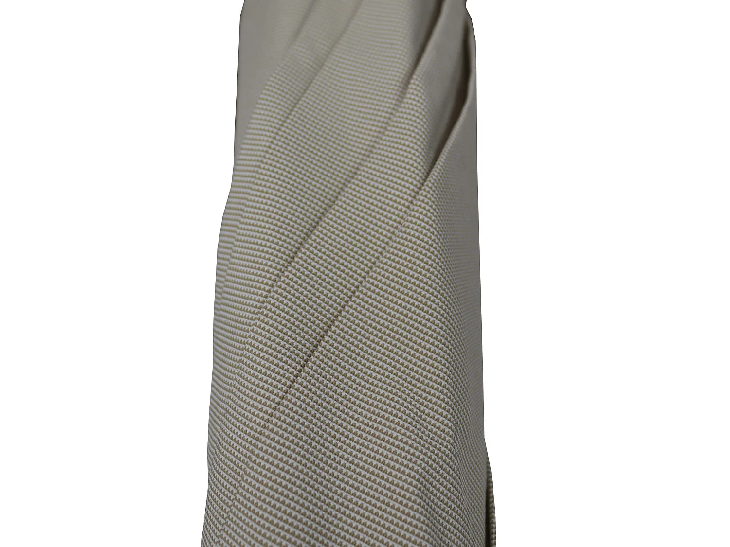 Ombrellone Parasole da Giardino Chillvert Hampton Alluminio Fisso Ø240 Beige