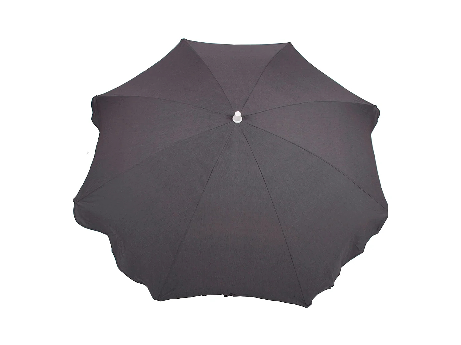 Ombrellone Parasole da Giardino Chillvert Gandía  Alluminio fisso Ø200 cm Grigio scuro