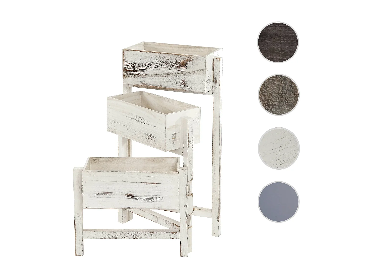 Estantería para plantas  Estantería de pie,  blanco