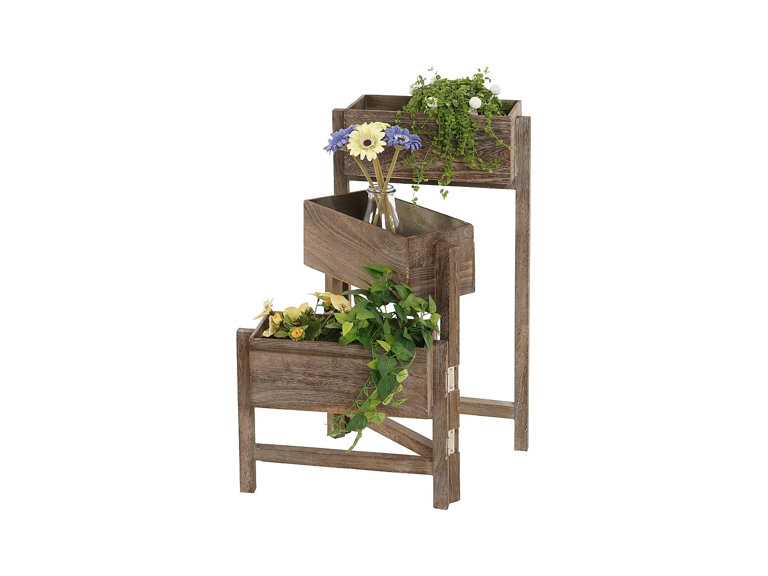 Plantenrek  Staander,  bruin