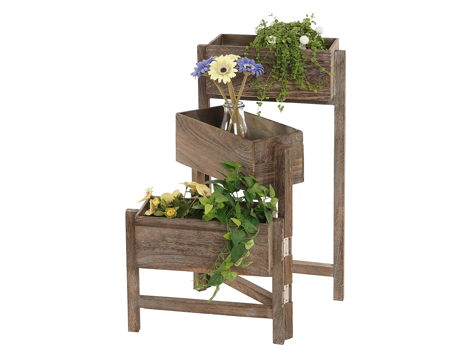 Plantenrek  Staander,  bruin