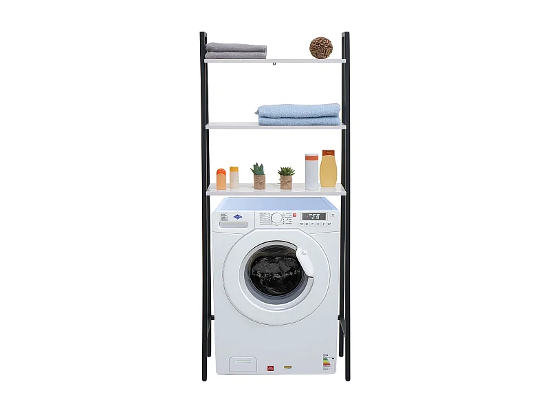 Półka stojąca MCW-K82,  marmurowa biel