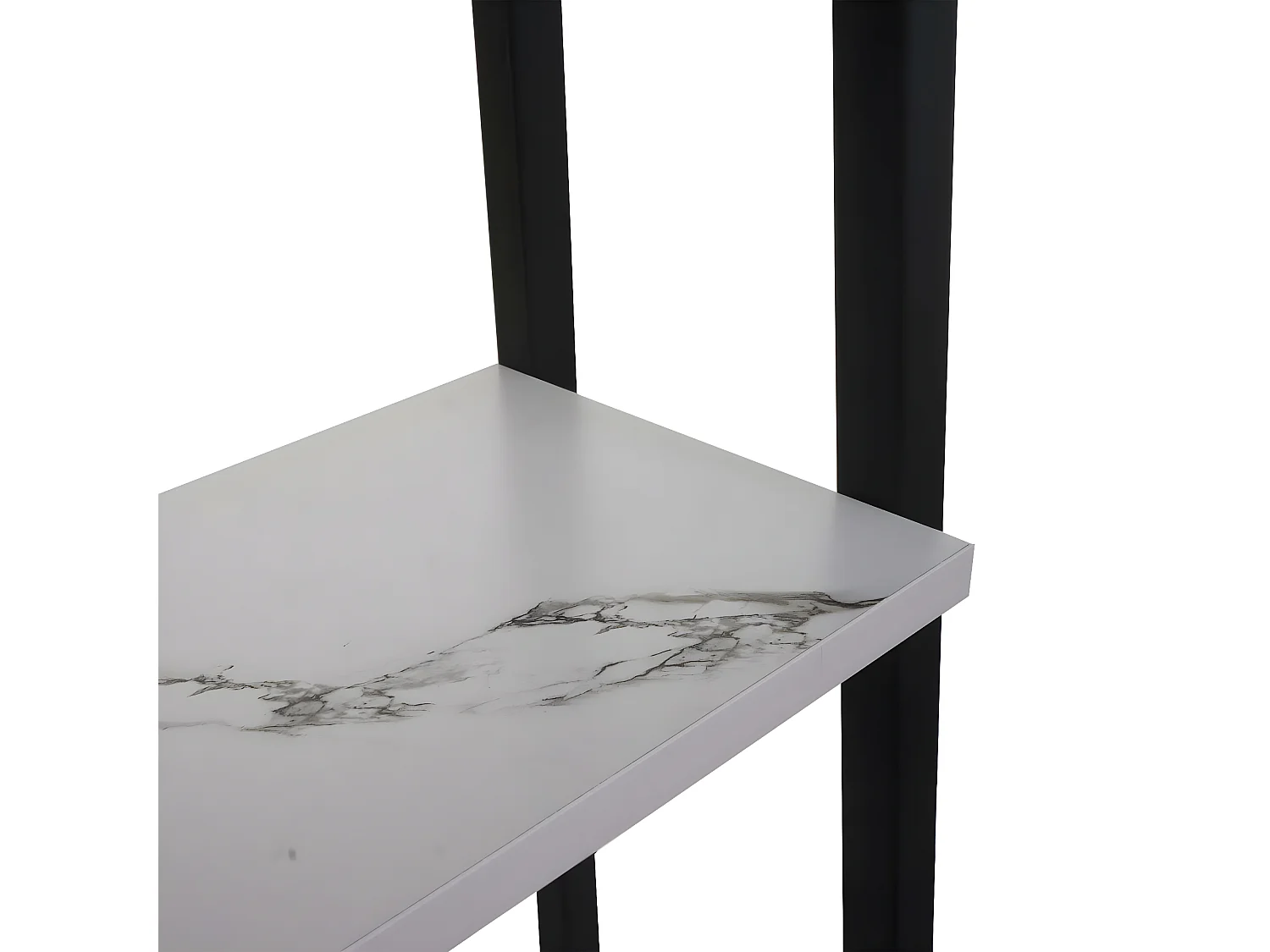 Półka stojąca MCW-K82,  marmurowa biel