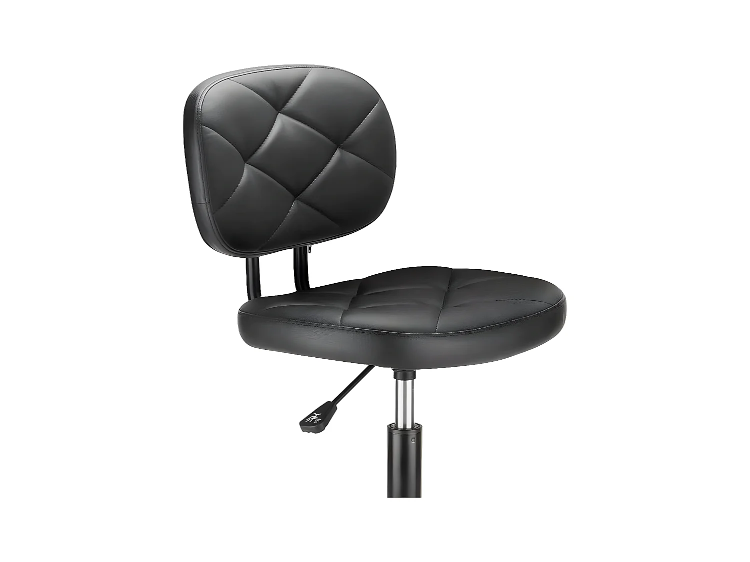 Barhocker - Kunstleder - schwarz - ZONE