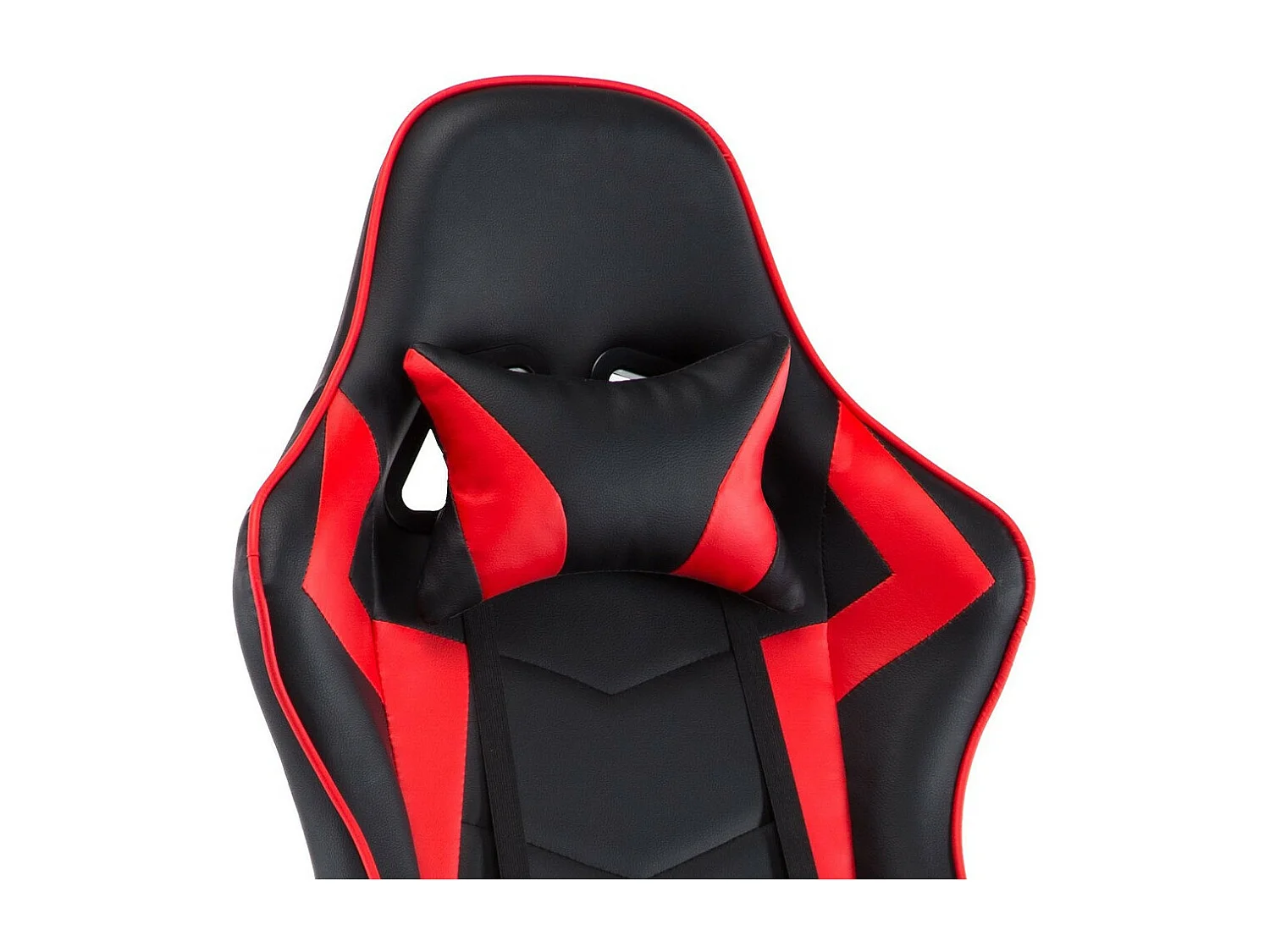 In hoogte verstelbare gamingstoel - kunstleer - zwart & rood - LINE