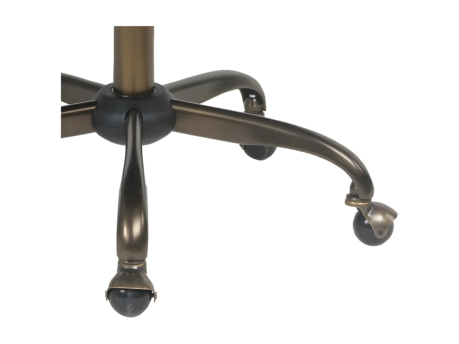 Bureaustoel in hoogte verstelbaar - rustiek - stof - grijs - VIOLET