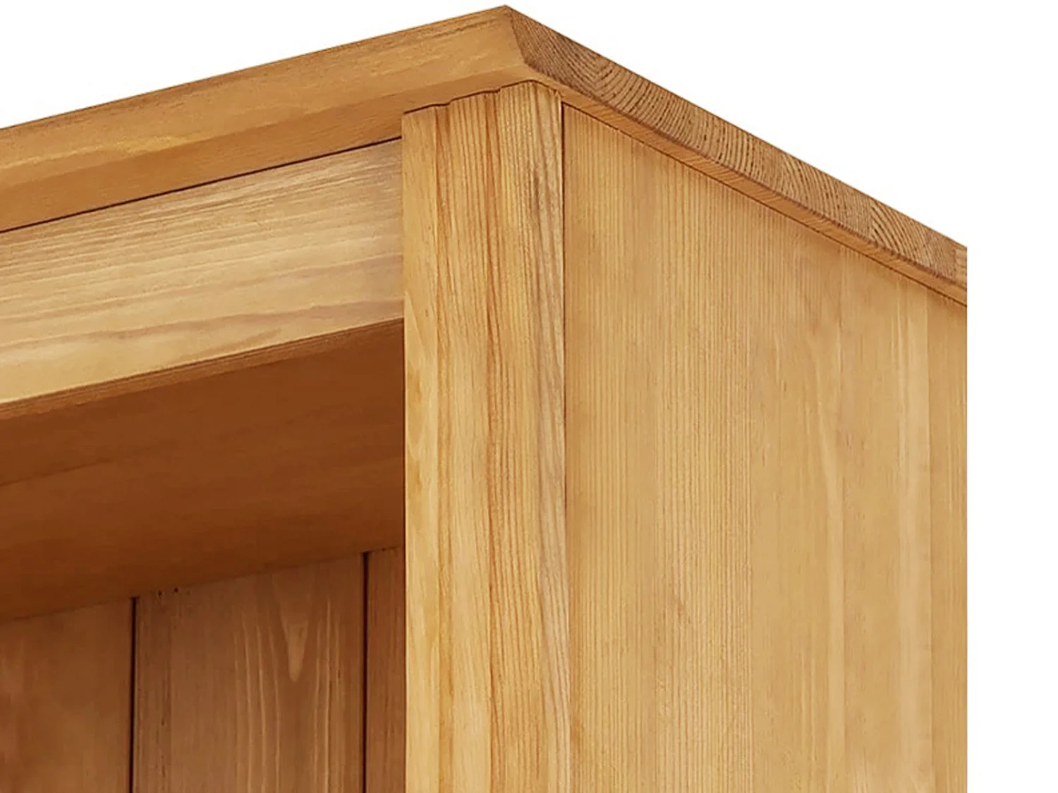 Armário com 1 porta e 2 gavetas em MDF cinzento