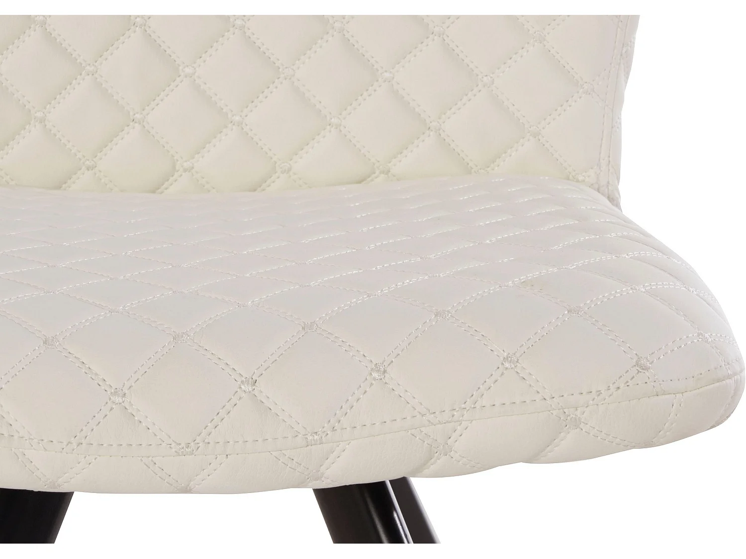 Isobel | Chaise 2 Pack en PU blanc