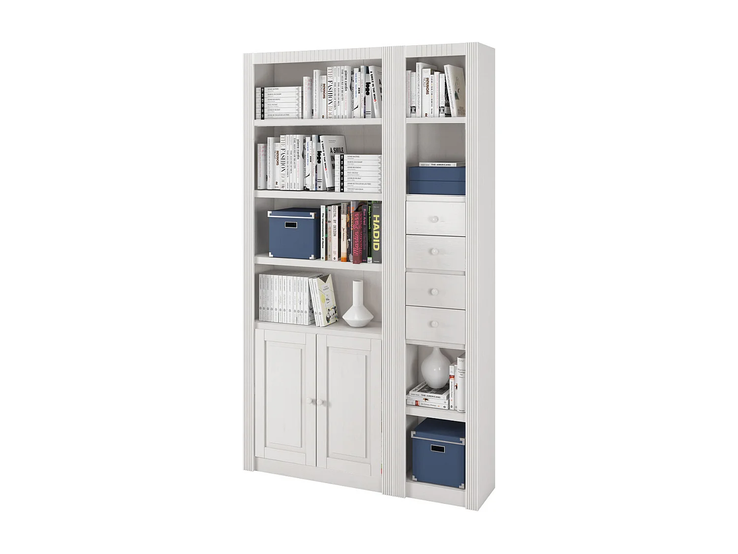 Billie | Móvel de parede em Pinho Branco