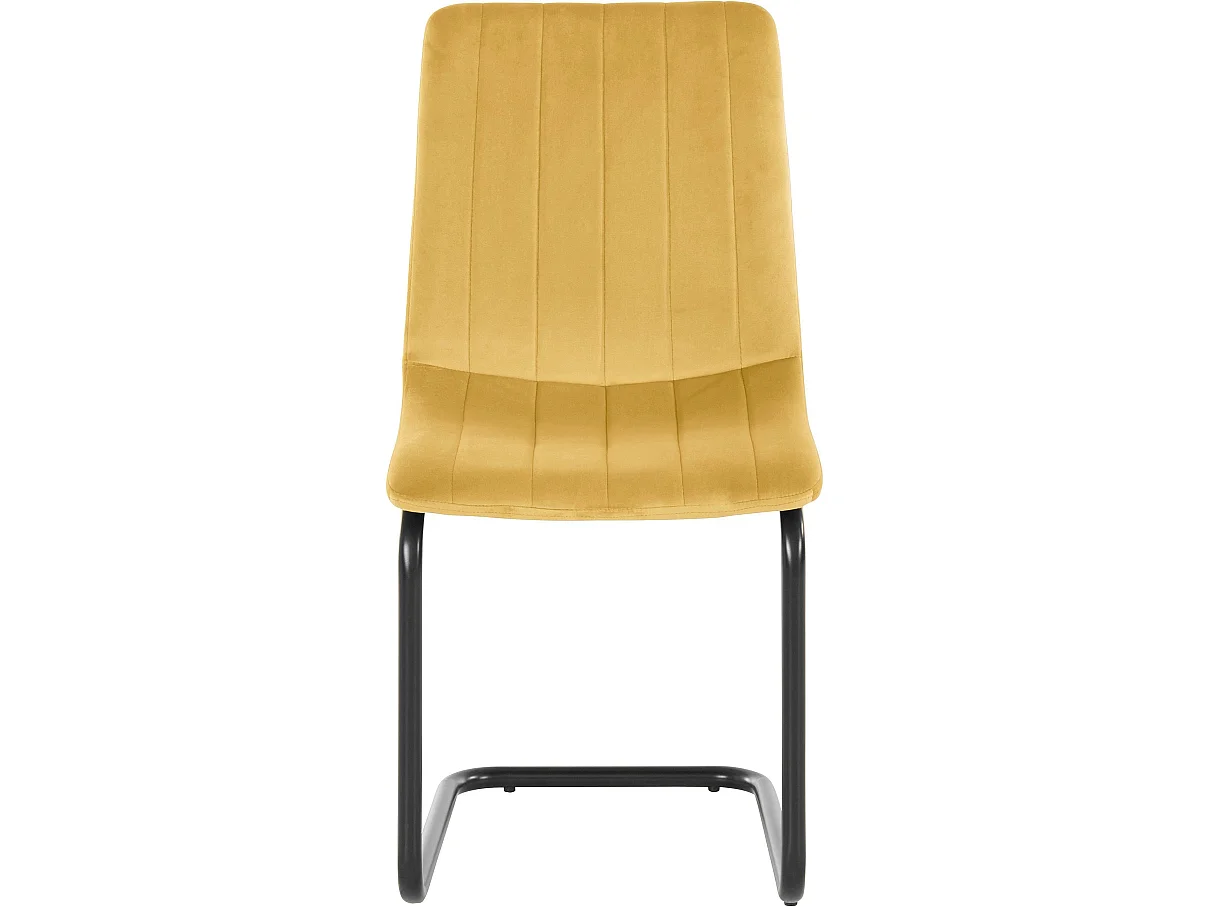 Silla de comedor 2 Pack Mostaza