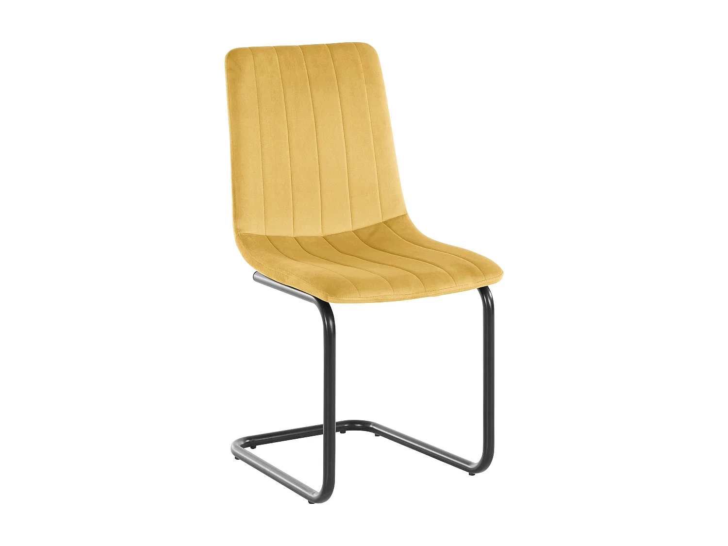 Marcela | Chaise de salle à manger 2 Pack Mustard