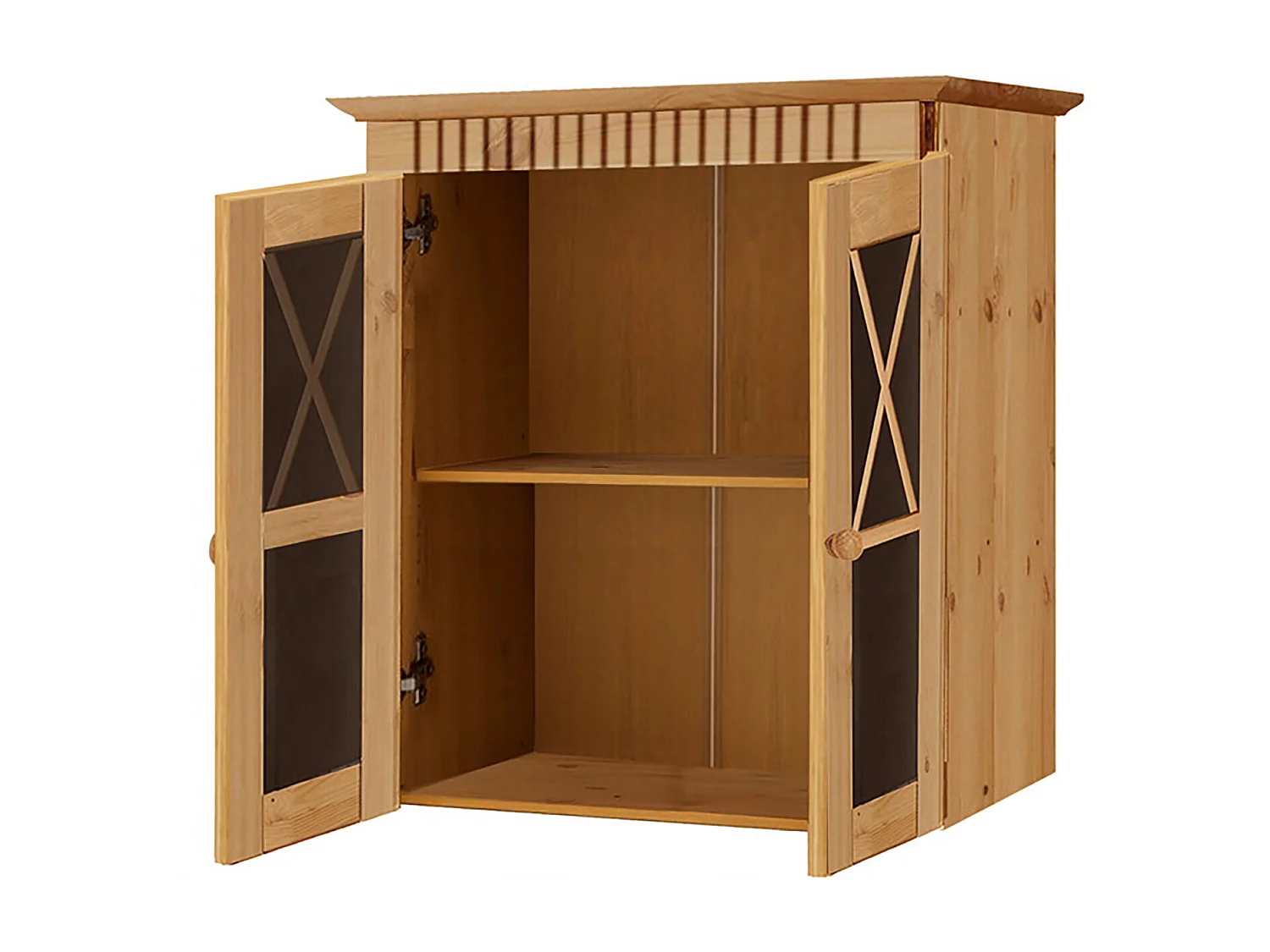 Armario de Baño en Pino Marrón