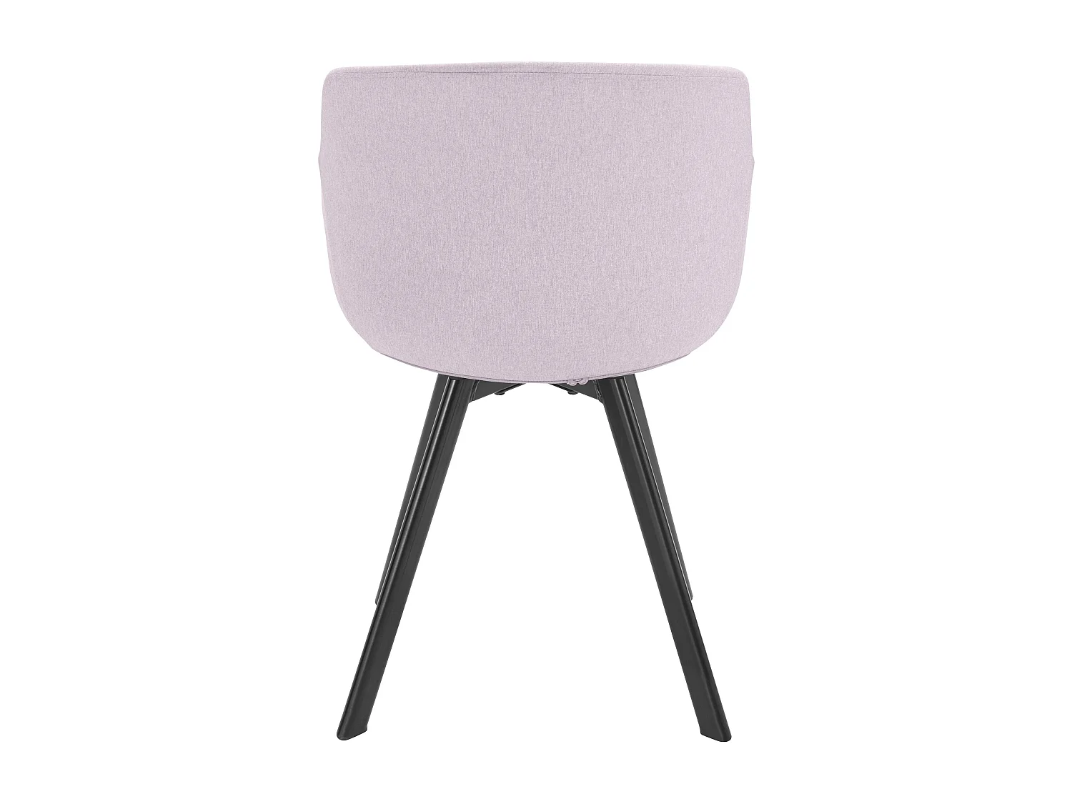 Stuhl 2er Pack in Rosa Plastik