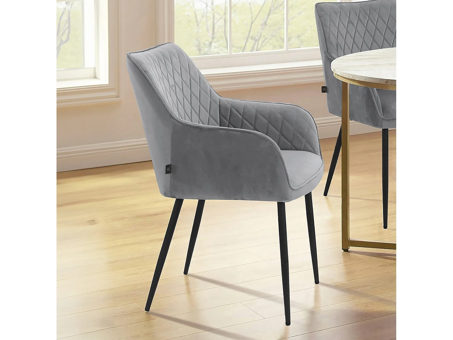 Elvira | Fauteuil 2 Pack en gris