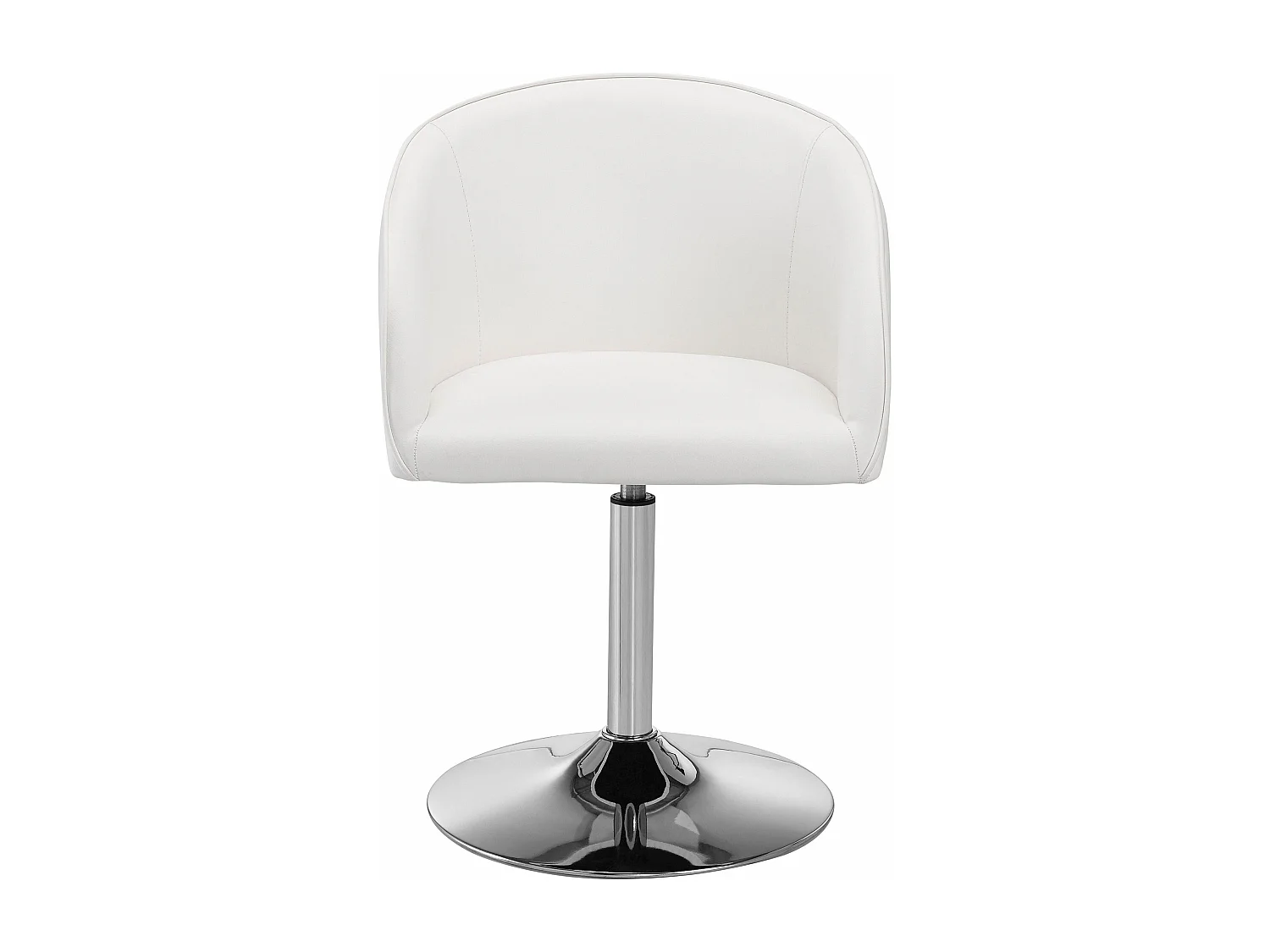Sessel 1 Pack Weiß Chrom