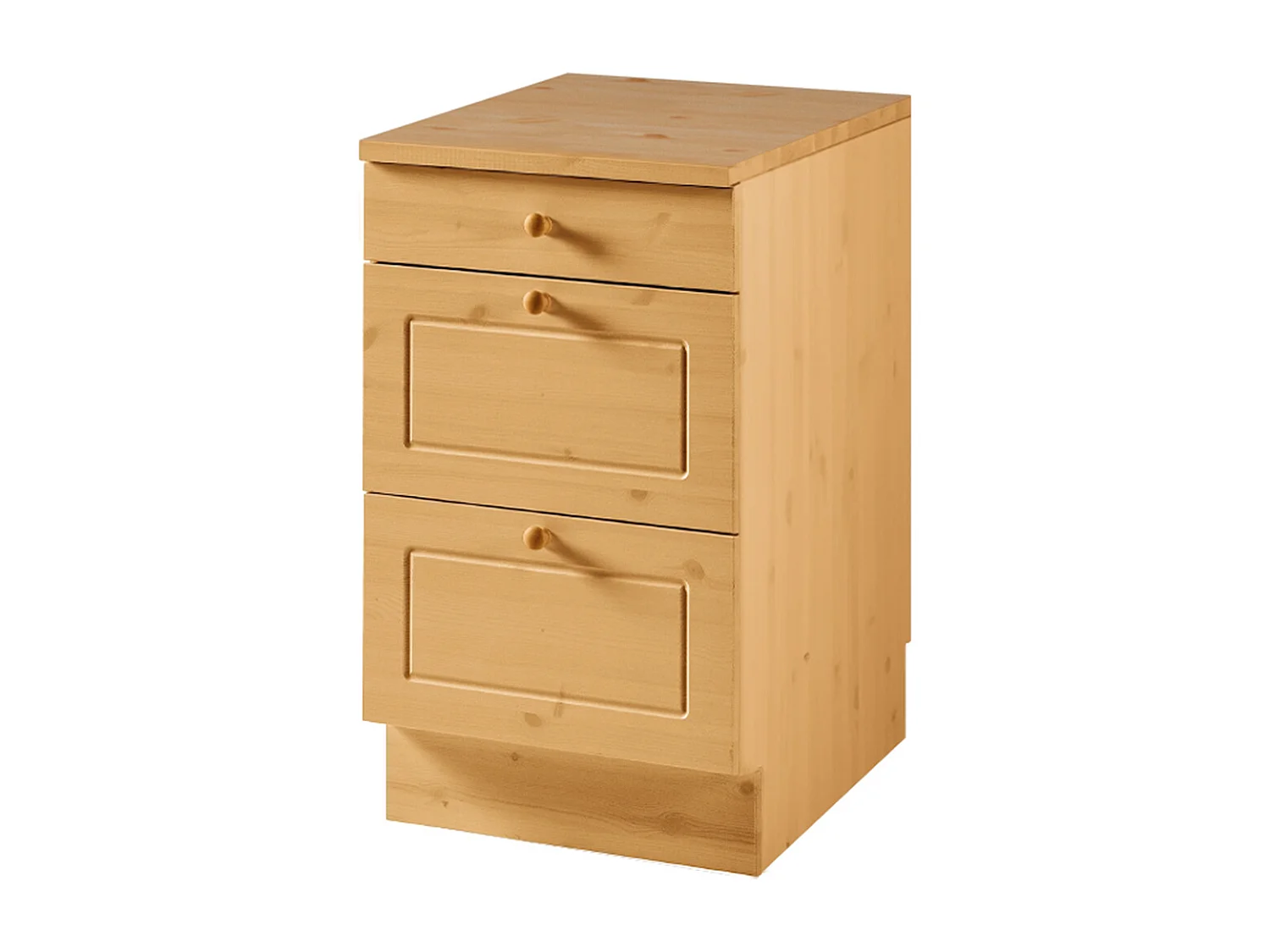 Anita | Armoire en pin Marron