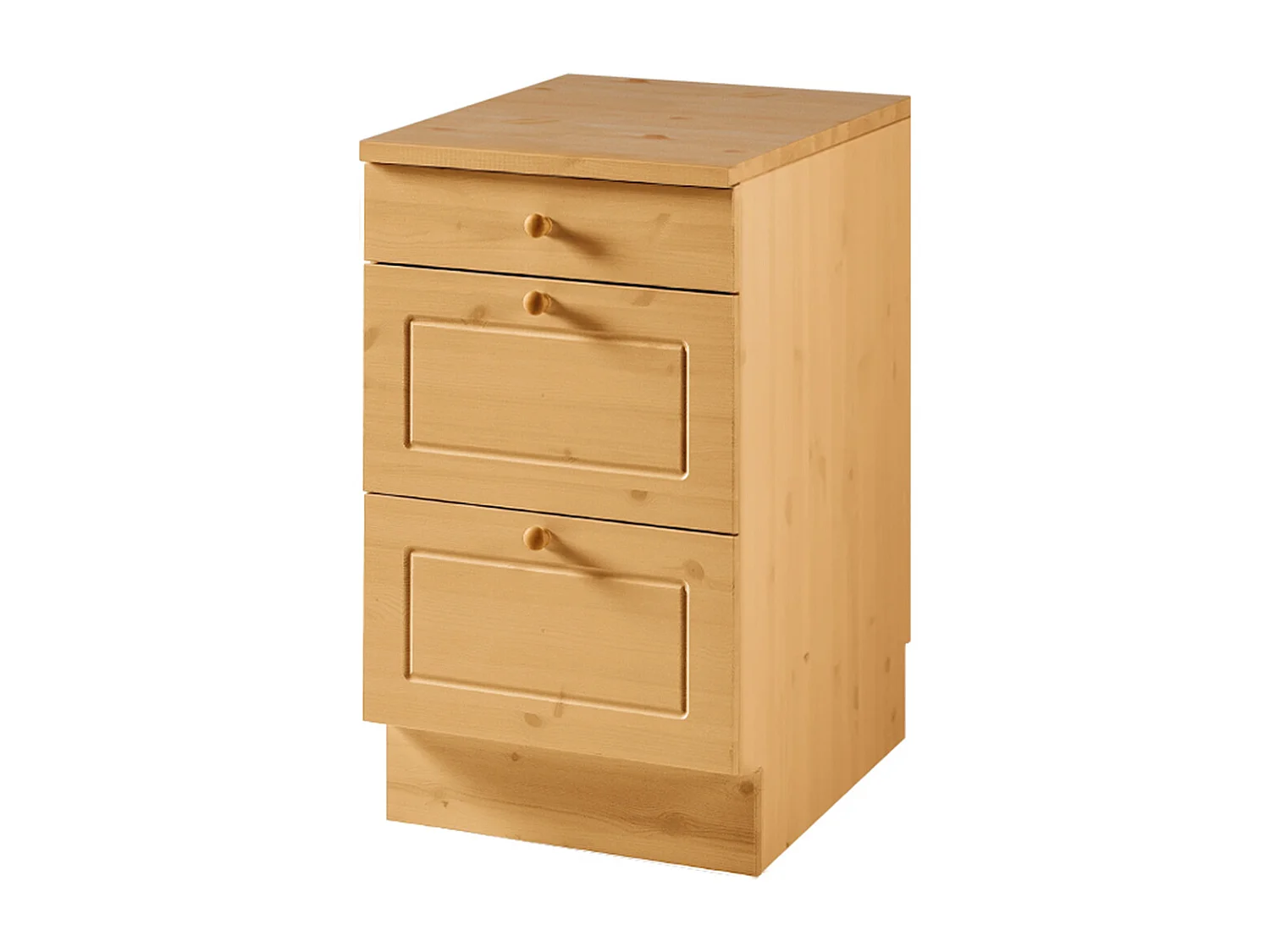 Anita | Armoire en pin Marron
