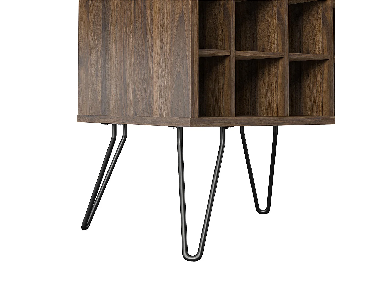 Concord | Meuble de rangement pour boissons en aspect noyer