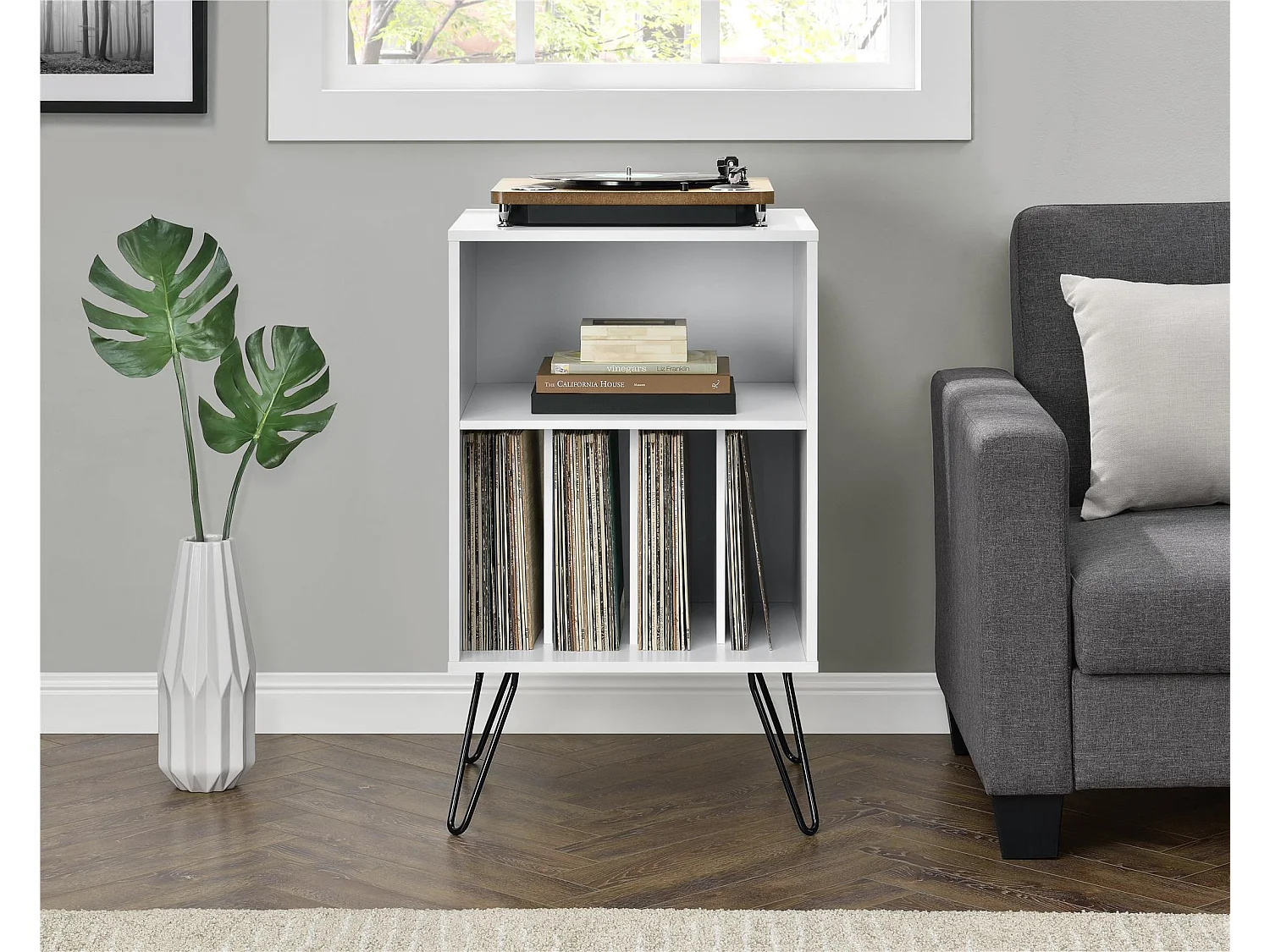 Concord | TurnTable Stand en blanc