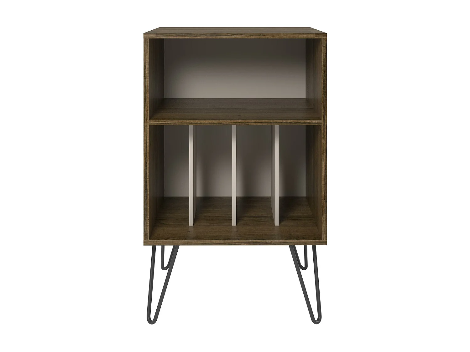 Concord | Pied de table tournante Chêne Marron