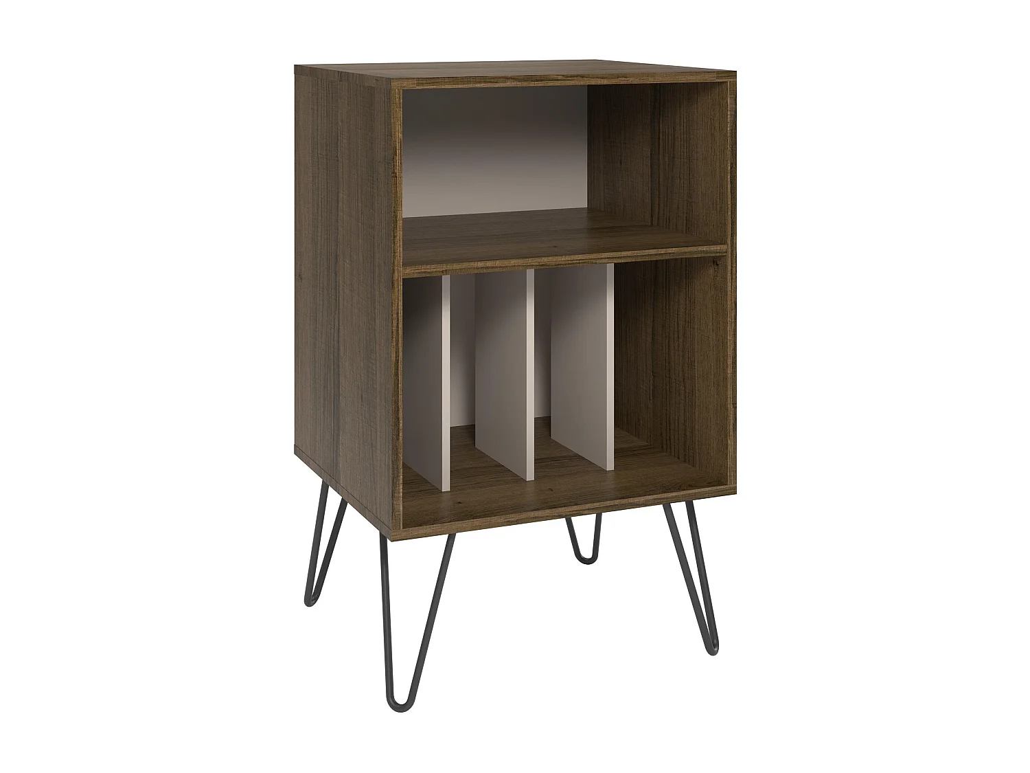 Concord | Pied de table tournante Chêne Marron