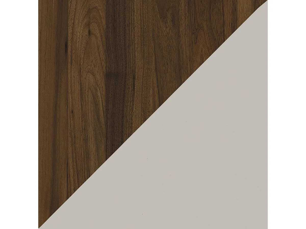 Concord | Pied de table tournante Chêne Marron