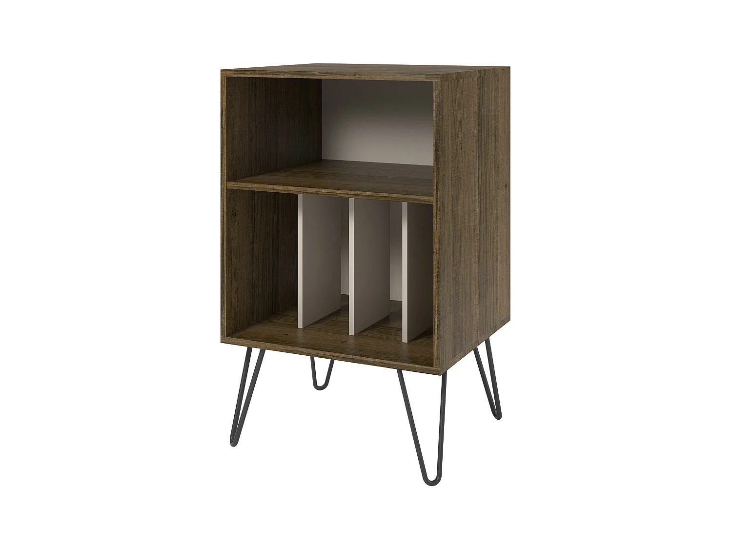 Concord | Pied de table tournante Chêne Marron
