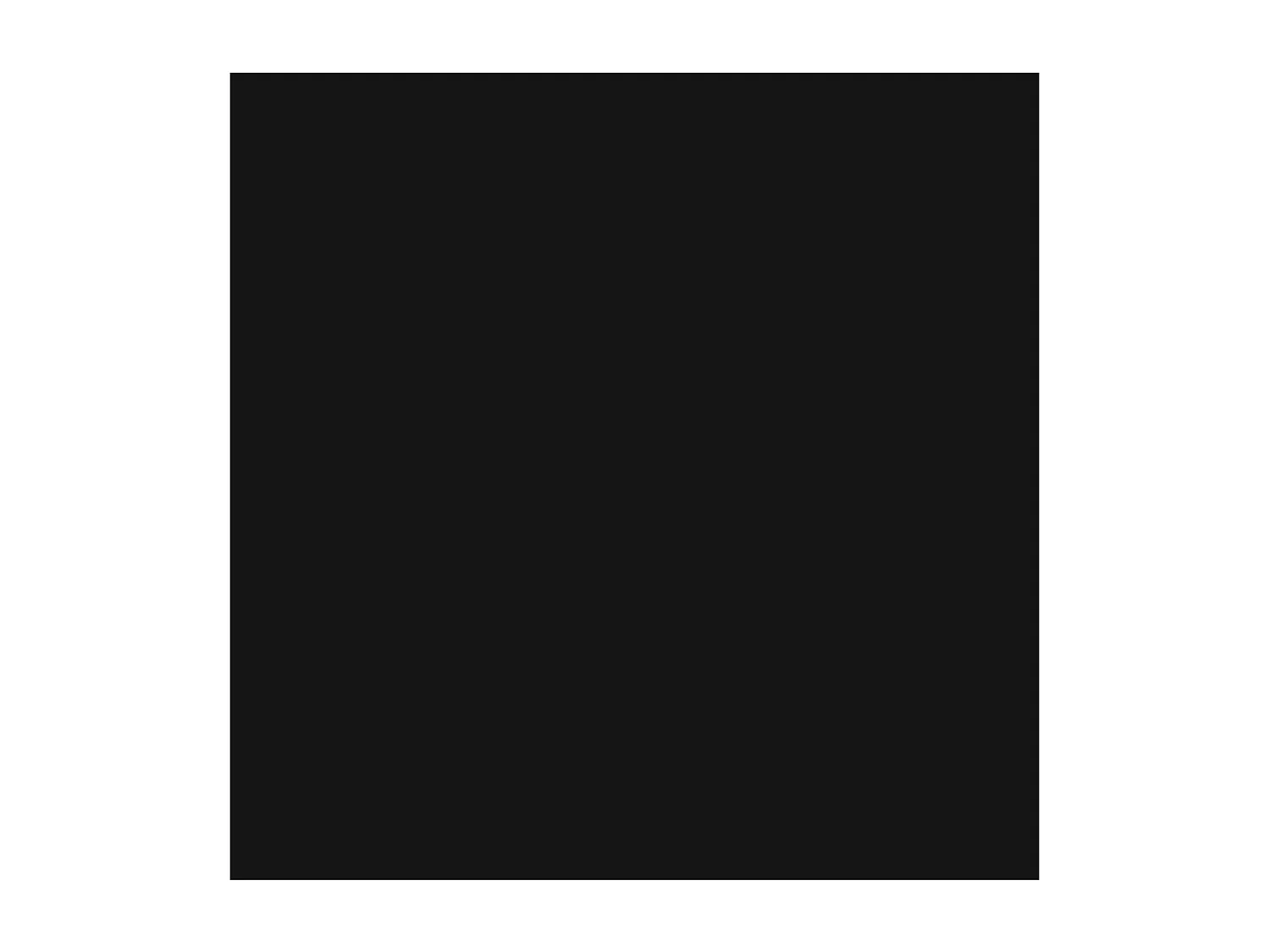 Salontafel met hefblad en 2 laden in spaanplaat zwart