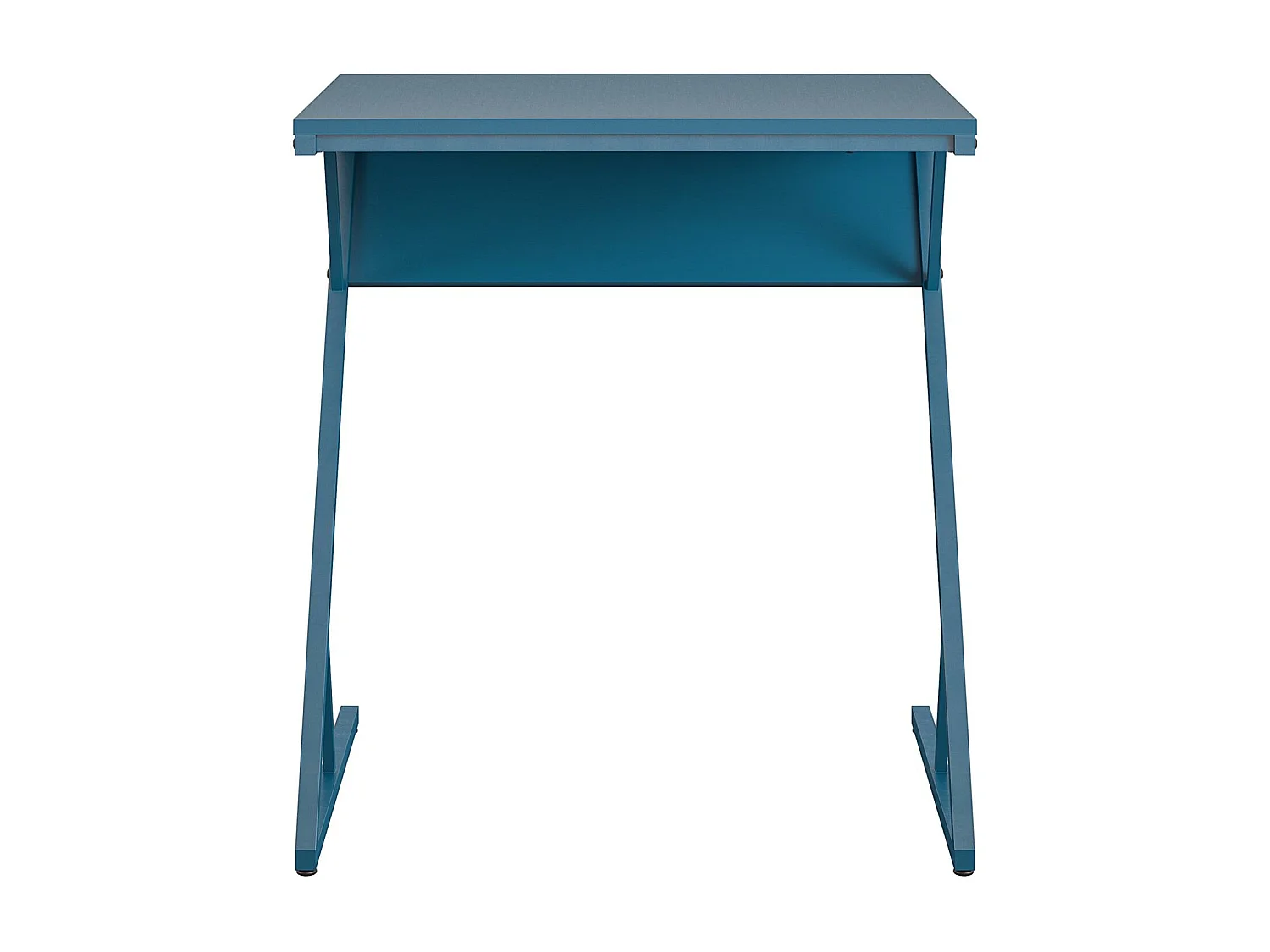 Westerleigh : Secretária de computador com tampo de secretária elevável em MDF cinzento grafite