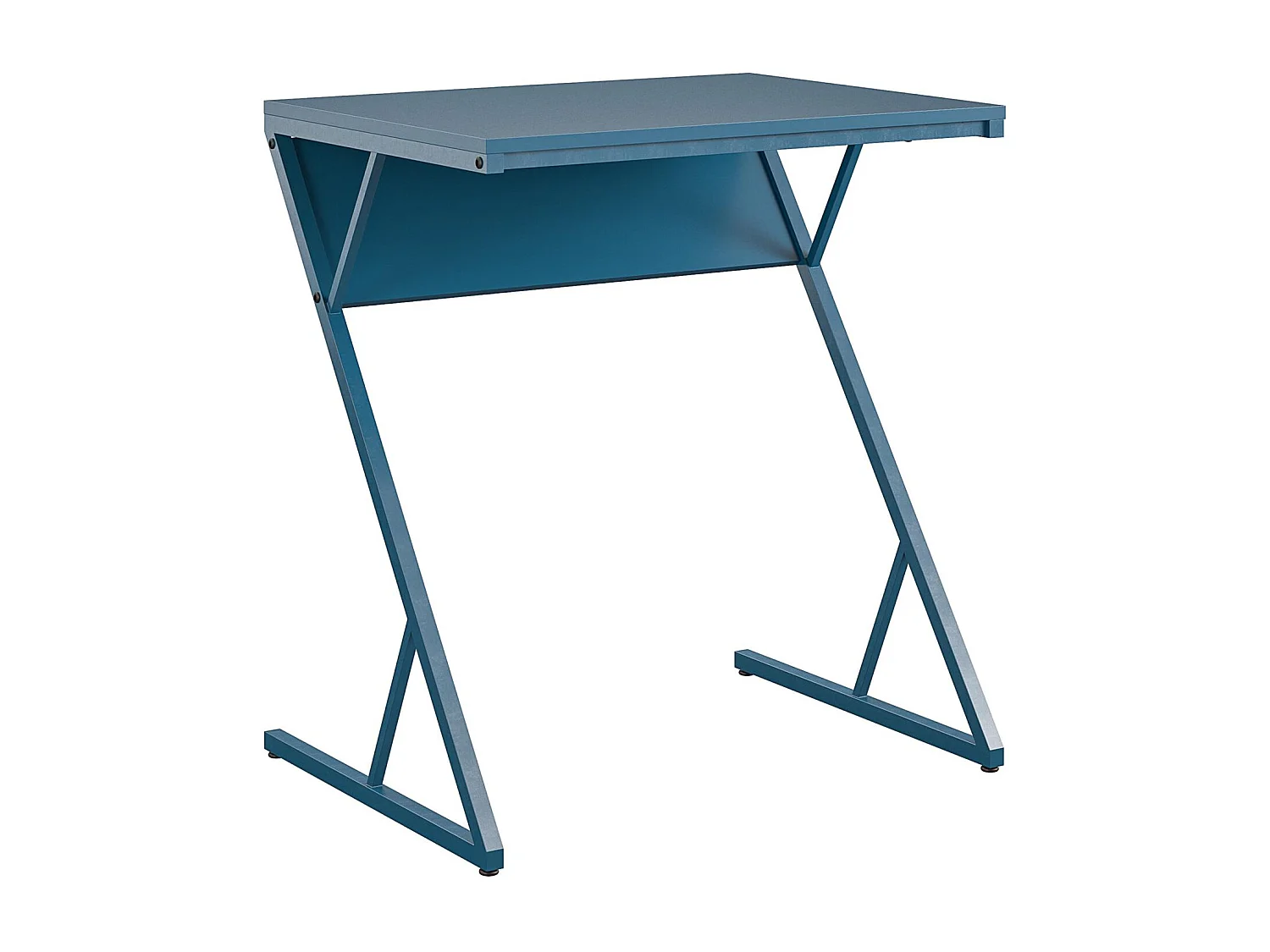 Westerleigh : Secretária de computador com tampo de secretária elevável em MDF cinzento grafite