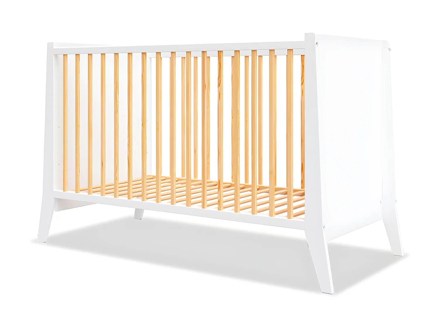 MINEA | Lit bébé évolutif TIMEO 60x120 cm (matelas non inclus)