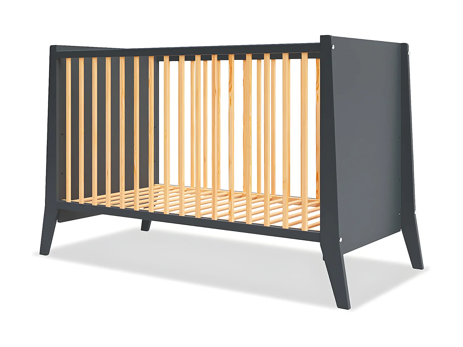 MINEA | Lit bébé évolutif TIMEO 60x120 cm (matelas non inclus)