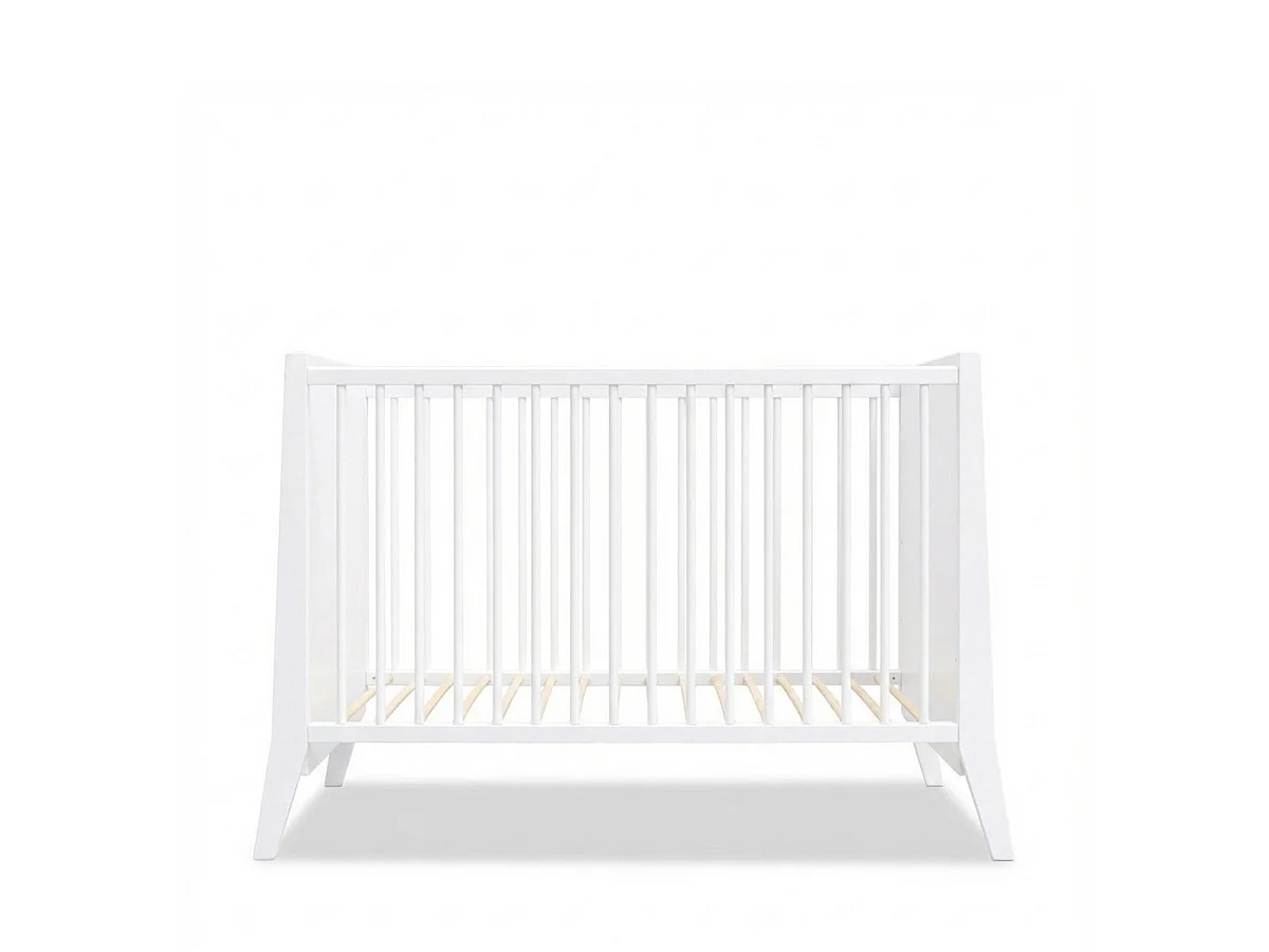 Lit bébé évolutif Timeo Espace qui grandit blanc 60x120cm