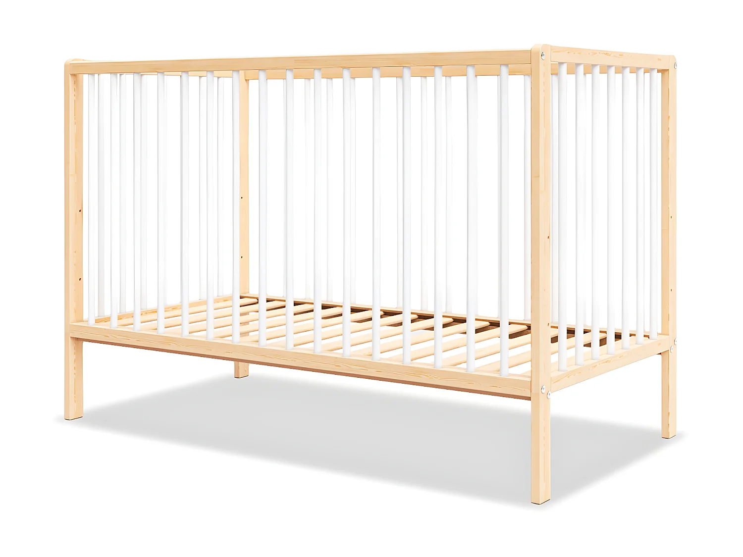 MINEA | Lit bébé évolutif MATHIS 60x120 cm (matelas non inclus)