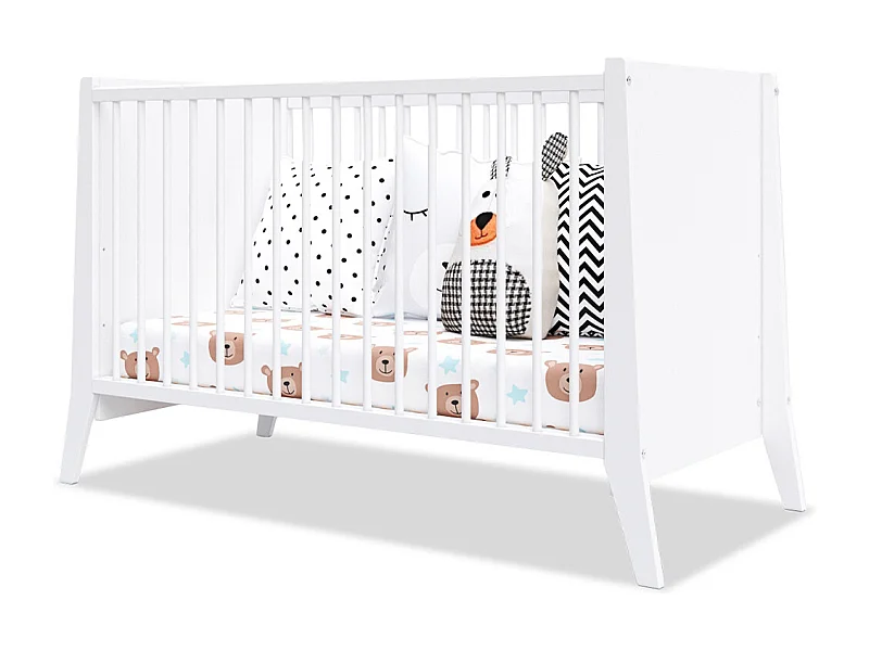 MINEA | Lit bébé évolutif TIMEO 60x120 cm (matelas non inclus)