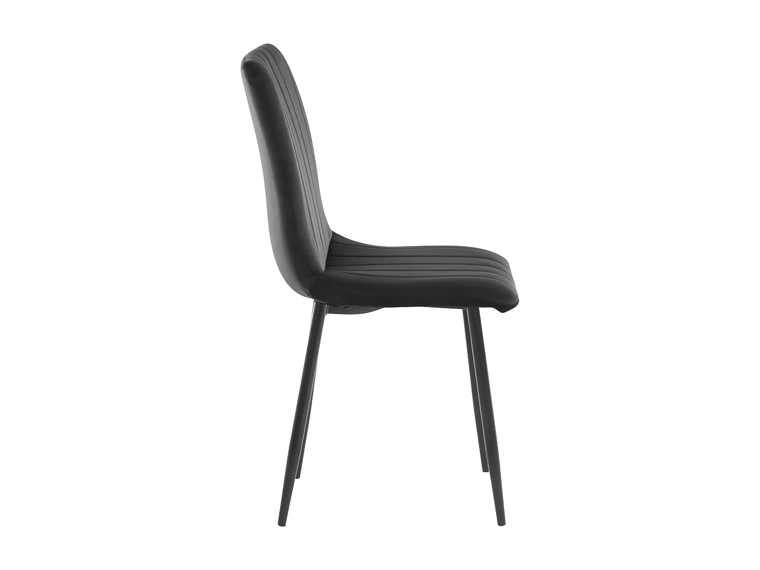 Conjunto de 4 cadeiras de jantar Pavia cor-de-rosa