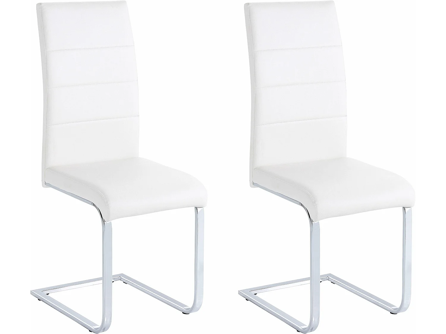 Josy | Chaise 2 Pack en blanc