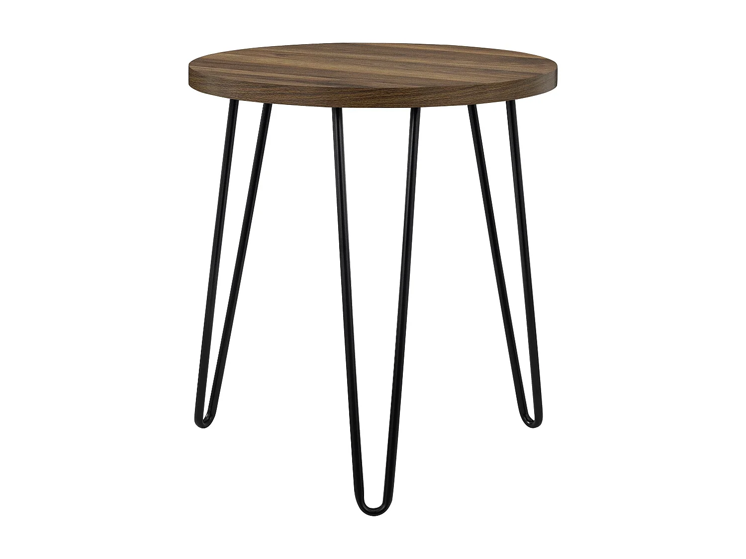 Tavolo di servizio in truciolato laminato Noce