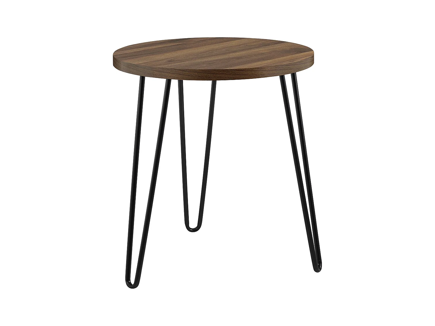 Owen | Table d'appoint carrée en couleur noyer
