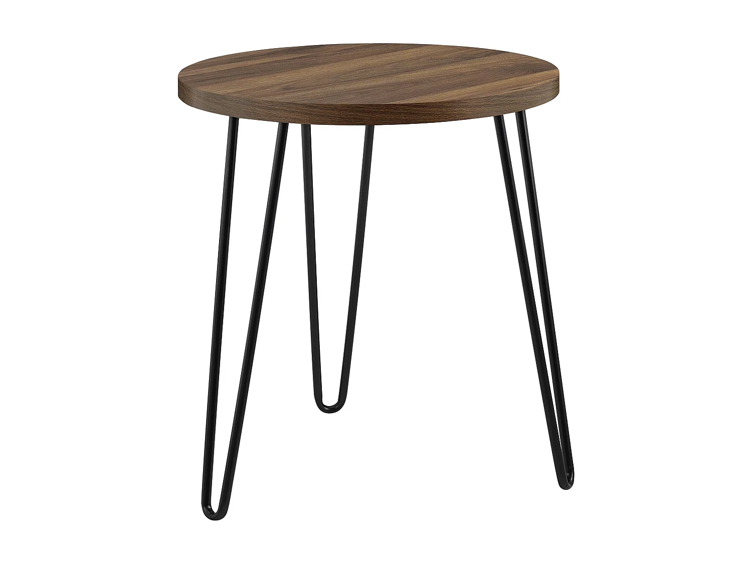 Owen | Table d'appoint carrée en couleur noyer